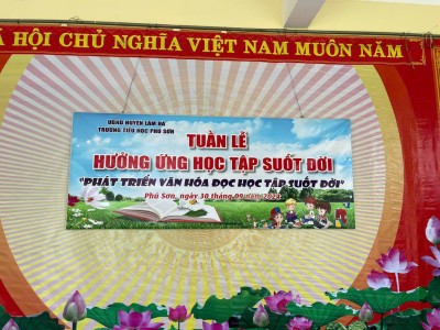 TUẦN LỄ HƯỞNG ỨNG HỌC TẬP SUỐT ĐỜI