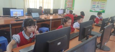 HỌC SINH TRƯỜNG TIỂU HỌC PHÚ SƠN THAM GIA CUỘC THI TRẠNG NGUYÊN TIẾNG VIỆT CẤP TRƯỜNG