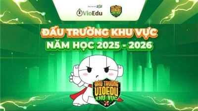 Vinh danh học sinh hoàn thành trong sân chơi Đấu trường  Vioedu cấp Xã năm học 2025-2026