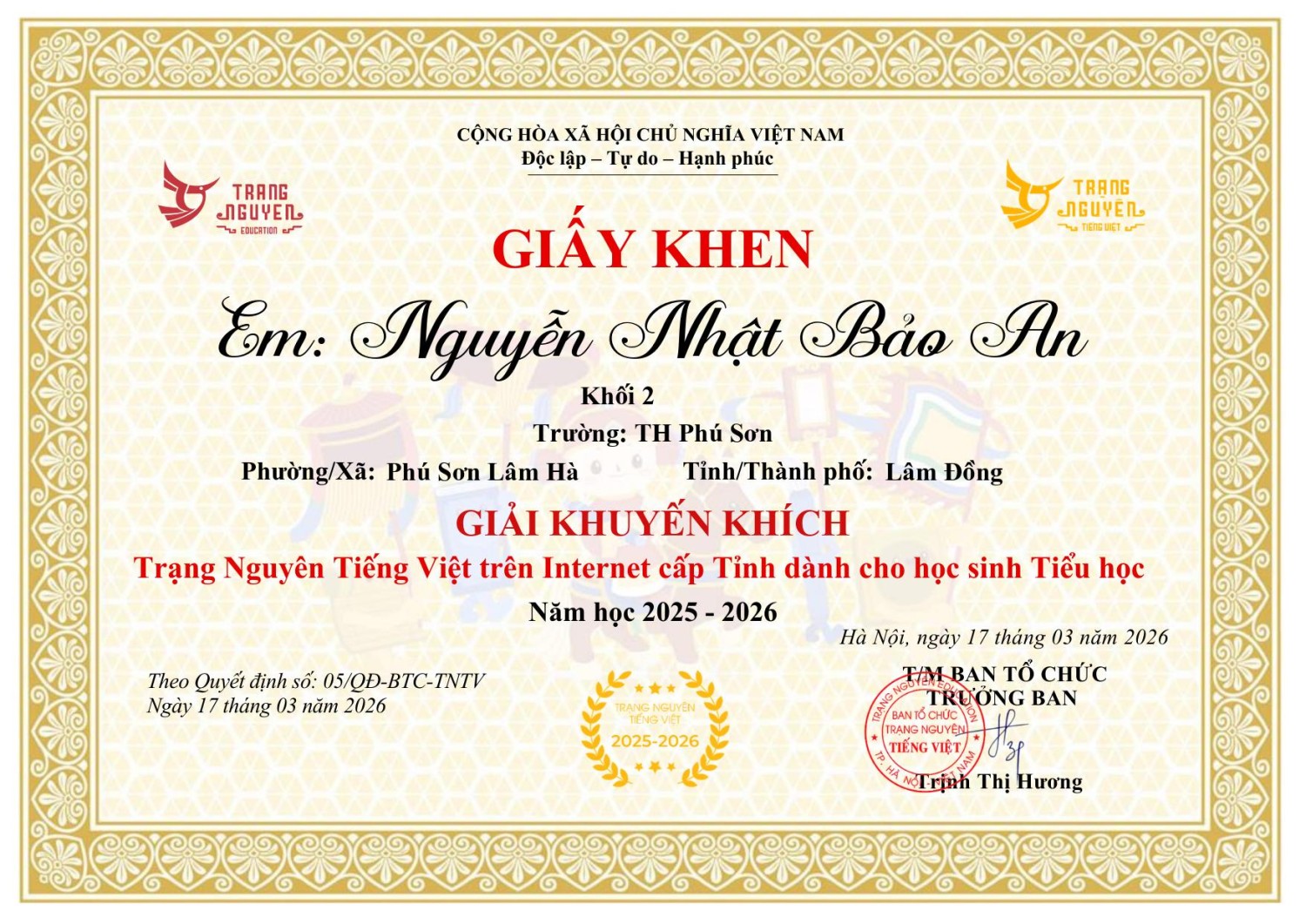 giay khen hoc sinh AN